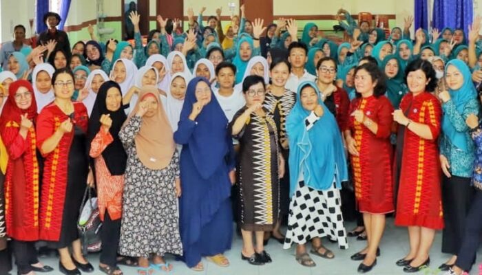 Tim Supervisi TP PKK Simalungun Kunjungi Nagori Naga Jaya I