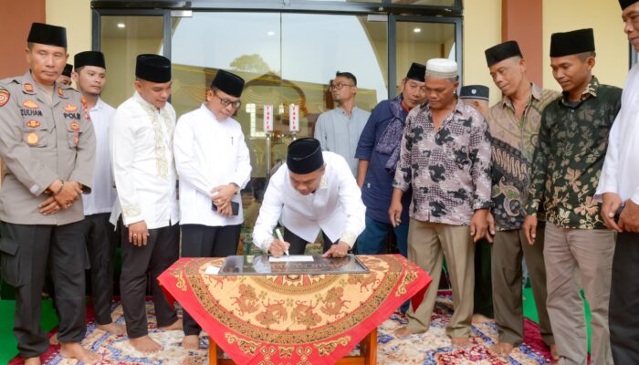 Safari Ramadan Pemkab Sergai Diwarnai Peresmian Masjid