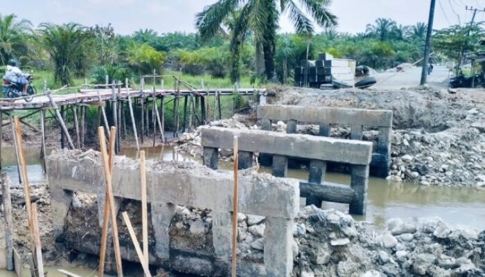Asui Bantah Miliki Proyek Jembatan “Misterius” Di Sialang Taji