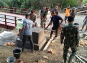 Tugu Prasasti TMMD Kodim Aceh Tamiang Bukti Kemanunggalan TNI Rakyat