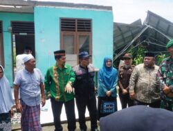 Pemprov Aceh Dan Pemkab Agara Bantu Korban Puting Beliung