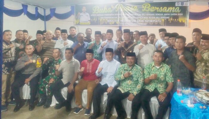 Buka Bersama Apdesi Deliserdang, Kejatisu Sosialisasikan Jaksa Garda Desa Dan Daring