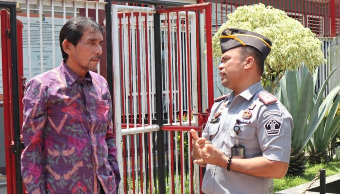 Irwil V Itjen Kemenkumham Kunker Ke Rutan Tarutung