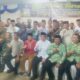 Kasi B Kejatisu Evan Apturedi, Kasi Penkum Yos Arnold Tarigan, PLT Kadis PMD Deliserdang Anriza Daulay, Ketua Apdesi Deliserdang Muhamad Khariman dan lainnya saat berfoto bersama. (Waspada/Edward Limbong).