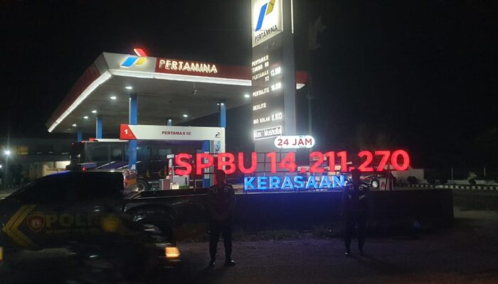 Jelang Mudik Lebaran, Polres Simalungun Awasi SPBU Hindari Kecurangan