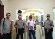 Wujudkan Kenyamanan Ibadah Tarawih Polsek Indrapura Razia Petasan