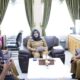 Wabup Madina, Atika Azmi Utammi Nasution saat memberikan keterangan pers di ruang kerjanya, Selasa (19/3). (Waspada/ist)