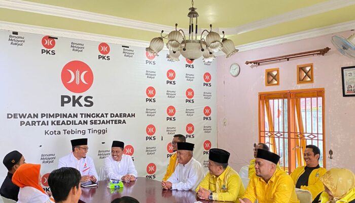 Basyaruddin Nasution Kunjungi DPD PKS Kota Tebingtinggi