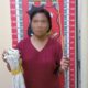 MS, 37, warga Kabupaten Tapteng ditahan Polres Tapteng atas kasus dugaan kekerasan terhadap anak di bawah umur. Waspada/ist