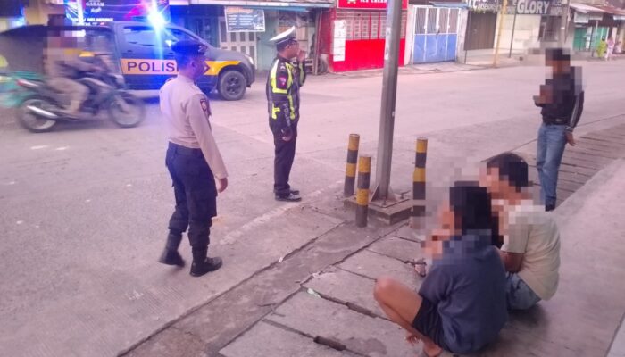 Polres Sibolga Patroli Dialogis Asmara Subuh Antisipasi Kenakalan Remaja