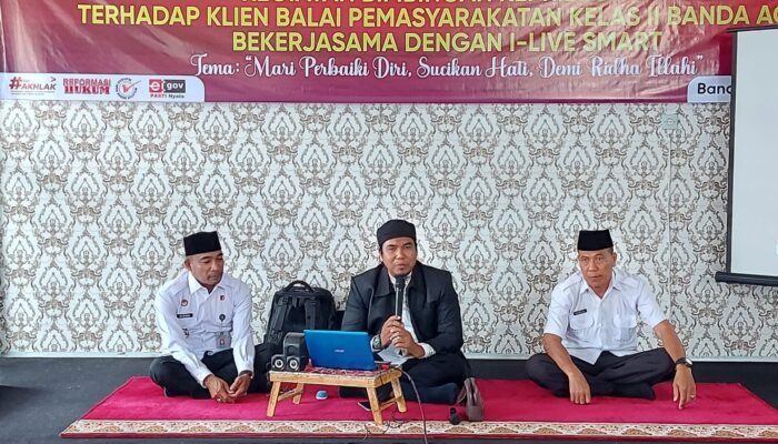 Momen Ramadhan 1445 H Bapas Banda Aceh Gelar Bimbangan Kepribadian