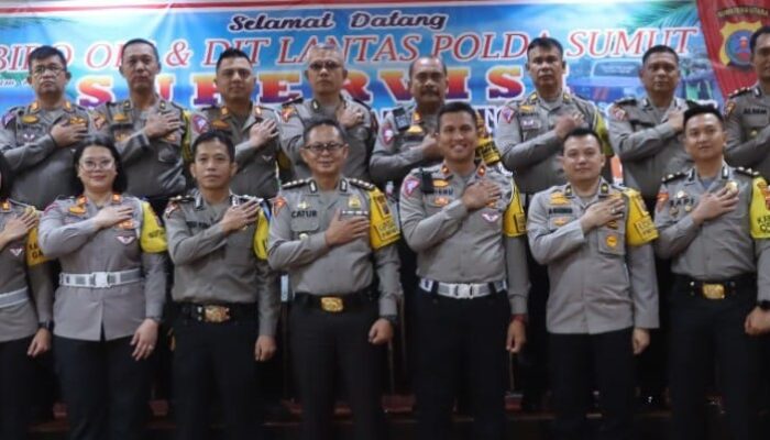 Tim Roops Dan Ditlantas Poldasu Supervisi Ops Keselamatan Toba