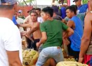 Penggalas Berebut BBM Di SPBU Sinauru Berujung Perkelahian