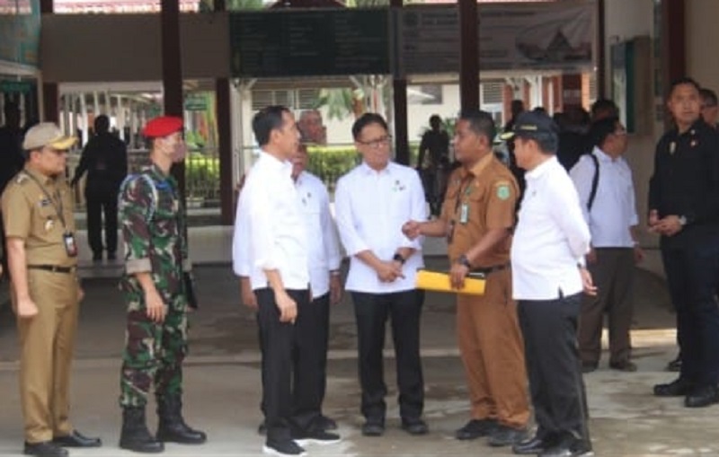 Presiden RI Kunjungi RSUD Sibuhuan