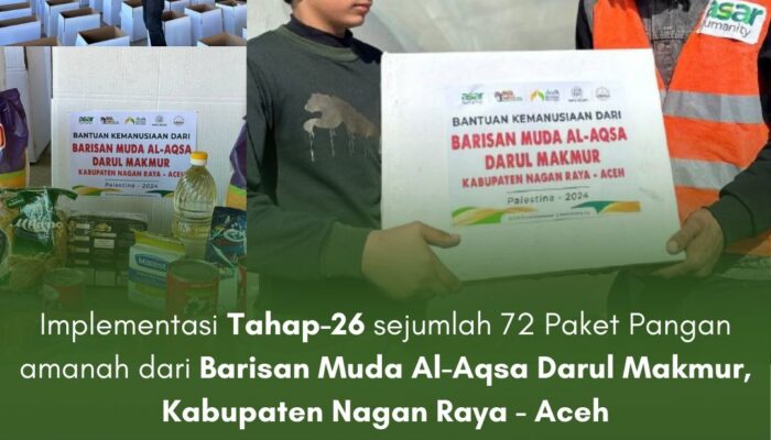 Barisan Muda Al-Aqsha Darul Makmur Sumbang Langsung Bantuan Ke Gaza