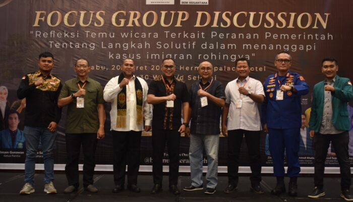 BEM Nus Gelar FGD Tolak Etnis Rohingya Di Aceh
