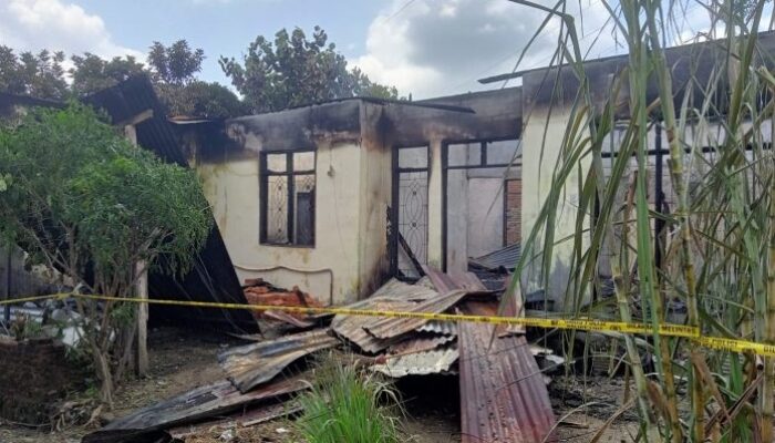 Rumah Wartawan Di R.Prapat Dibakar OTK