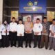 Kapolres Nias, AKBP Revi Nurvelani menerima kunjungan silaturahim Kakan Kemenag, PD MUI, Baznas dan PHBI Kota Gunungsitoli, Senin (25/3). Waspada/Ist