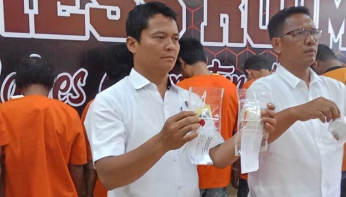 Polres P.Siantar Ringkus 36 Terlibat Narkoba, Sita 142,86 Gr Sabu Dan 277,01 Gr Ganja