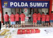 Polda Sumut Tuntut Mati 22 Pengedar Narkoba, Sita Barang Bukti 1.3 Ton