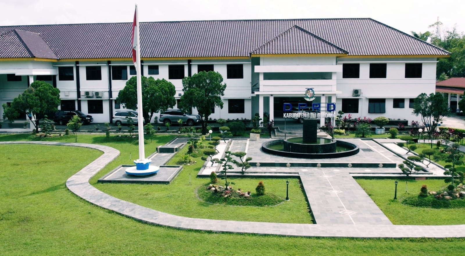Suasana Kantor DPRD Deliserdang. (Waspada/ist)