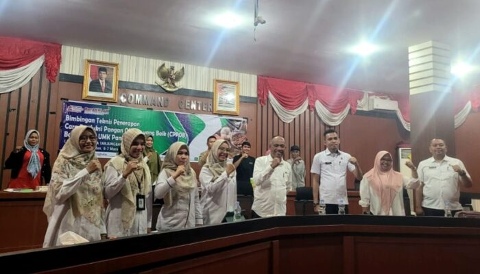 Loka POM Tanjungbalai Gelar Bimtek Dukung Daya Saing UMK Pangan Olahan