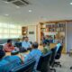 Pj Bupati Batubara Nizhamul, S.E, M.M didampingi Kepala Bappelitbangda Arif Hanafiah, saat audiensi dengan Direktur Jendral (Dirjen) Kebudayaan Kementerian Pendidikan dan Kebudayaan (Kemendikbud) RI Hilmar Farid, MA, Ph.D., di Jakarta, dalam upaya melestarikan terhadap  peninggalan sejarah.Waspada/Ist