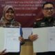   Penandatanganan Perjanjian Kesepahaman (MoU) Bapenda dan Dinas PMPTSP dengan Kejari Batubara. Waspada/Ist