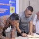   JALANNYA Penandatanganan Nota Kesepakatan Pemkab Batubara- PT. PLN Unit Induk Distribusi Sumut Up3 Pematang Siantar. Waspada/Ist