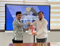 Pj Bupati Syakir Sampaikan Laporan Keuangan Agara 2023