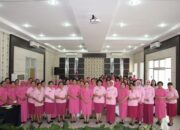 Ketua Bhayangkari Daerah Sumut Tatap Muka Di Polres Nias