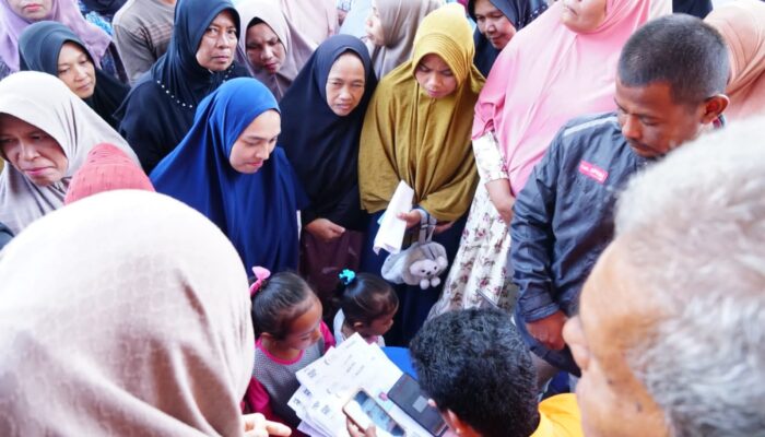 2.699 KPM Kuta Cot Glie Terima Beras Cadangan Pangan