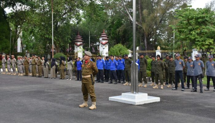 Pemko Langsa Apresiasi Damkar, Satpol PP, WH Dan Satlinmas