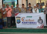 Di Momen Bulan Ramadan, Kapolres P.Siantar Safari Jumat