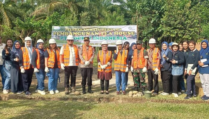 Peletakan Batu Pertama Pembangunan Tea House PT Socfindo
