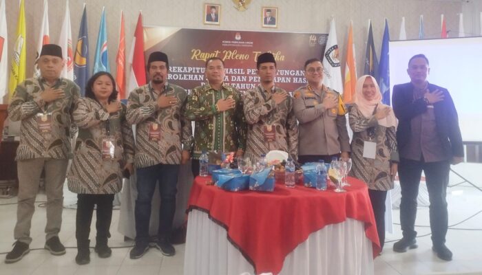 KPU Deliserdang Mulai Pleno Rekapitulasi Perhitungan Suara
