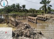 Proyek Jembatan “Misterius” Di Desa Sialang Taji Kualuh Selatan