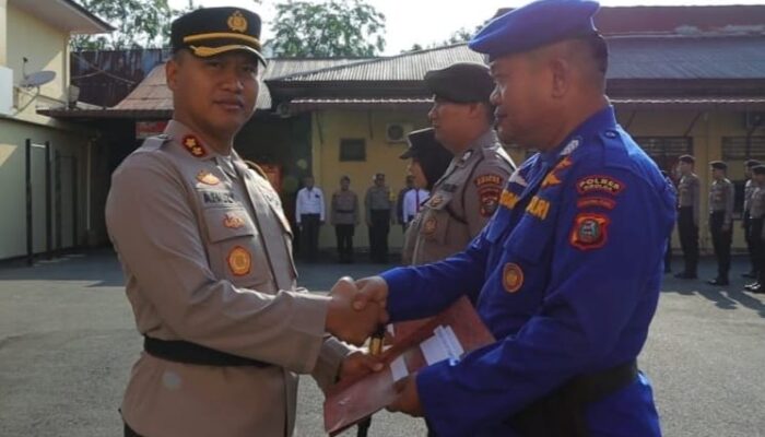 3 Personel Polres Sibolga Dapat Penghargaan