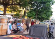 Kapolres Binjai Berbincang Dengan Abang Becak