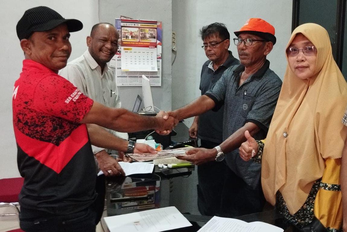 Rocky, Dandi Daftar Calon Ketua KONI Aceh Timur