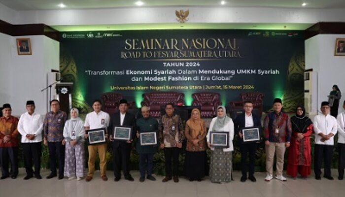 FEBI UINSU-BI Gelar Seminar Road to Festival Ekonomi Syariah Sumut 2024
