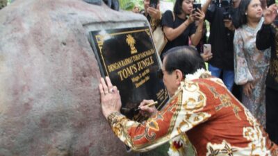 Menkumham Yasonna H Laoly Resmikan Destinasi Wisata Bernuansa Bali, Tom's Jungle