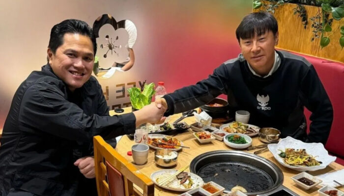 Erick Thohir – Shin Tae-yong Sepakat Hingga 2027