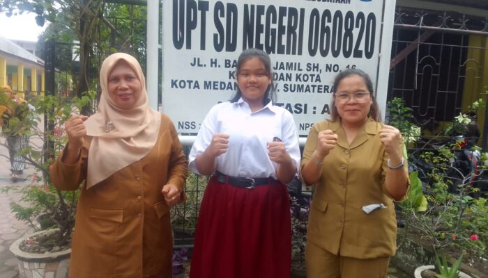SDN 060820 Dukung Murid Berprestasi Olahraga