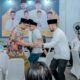 WALI Kota Medan Bobby Nasution buka puasa bersama Badan Pengurus Daerah Himpunan Pengusaha Muda Indonesia (BPD HIPMI) Sumut di Masjid Al Muslimin Jalan Bunga Raya Kecamatan Medan Selayang, Minggu (7/4). Waspada/Ist