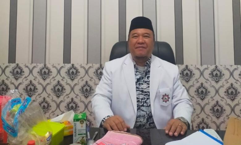 KETUA Ketua Persatuan Tarbiyah Islamiyyah (PERTI) Sumut Dr. H Burhanuddin Harahap S.Ag.M.Pd. Waspada/Ist