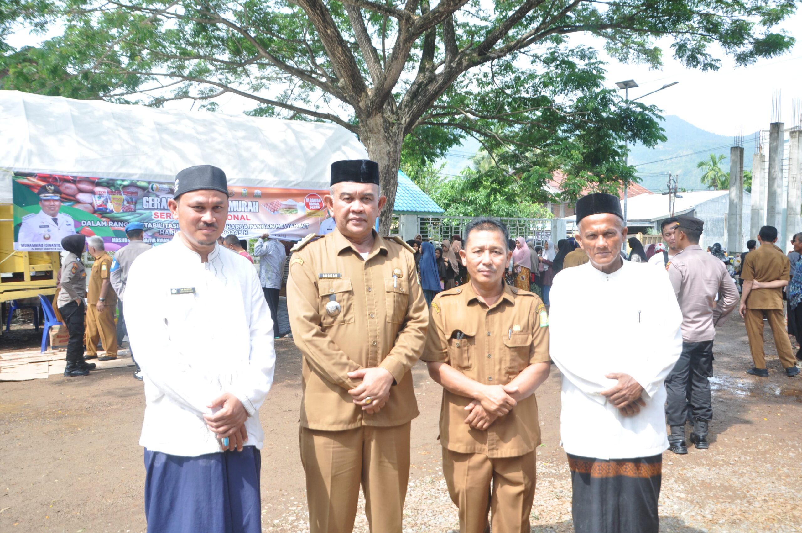 Ketua MPU Darul Kamal Apresiasi Bazar Pangan Murah Pemkab Aceh Besar