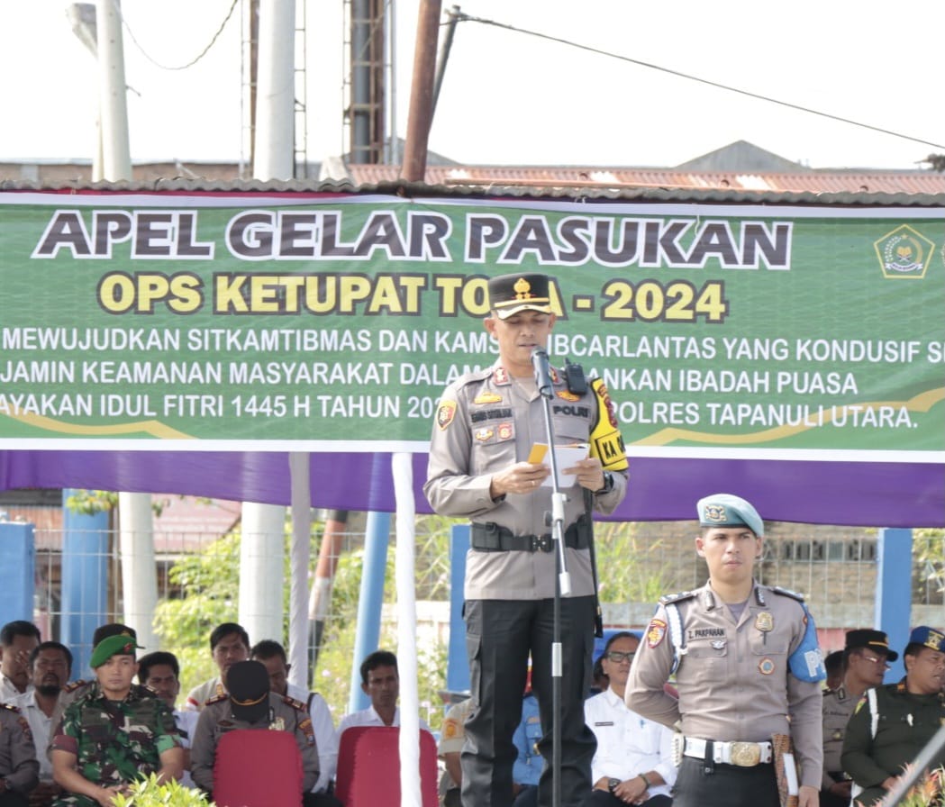 Polres Taput Siapkan 7 Pos Pengamanan Idul Fitri 1445 H