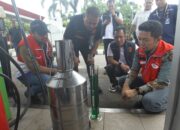 Polda Sumut dan Pertamina Patra Niaga Cek Kualitas BBM Di SPBU
