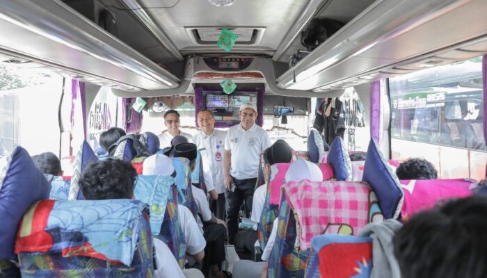 1.000 Pemudik Sumut Diberangkatkan Melalui Program Mudik Asyik Bersama PLN